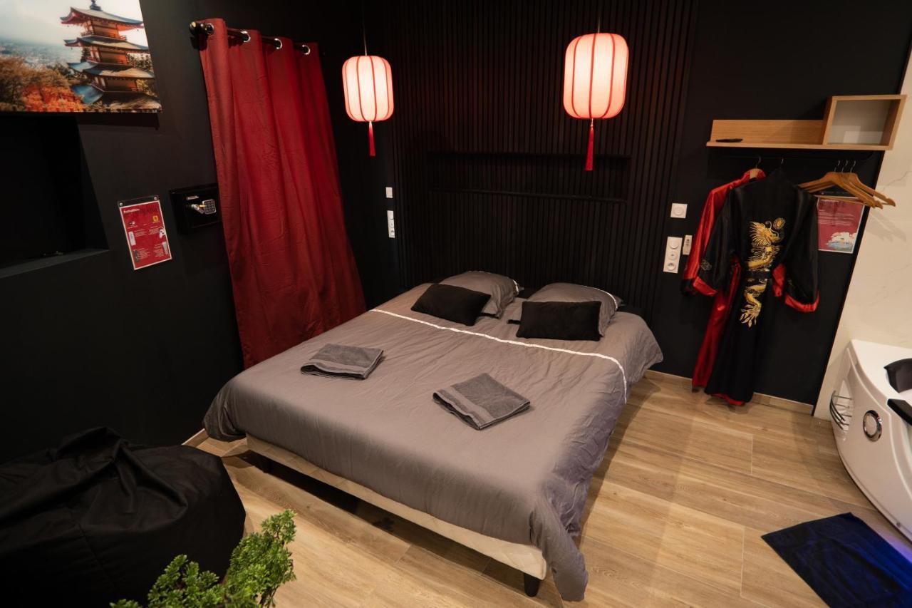 Apartamento Capsule Japon - Jacuzzi - Netflix & Ecran Cinema - Xbox Trith-Saint-Leger Exterior foto