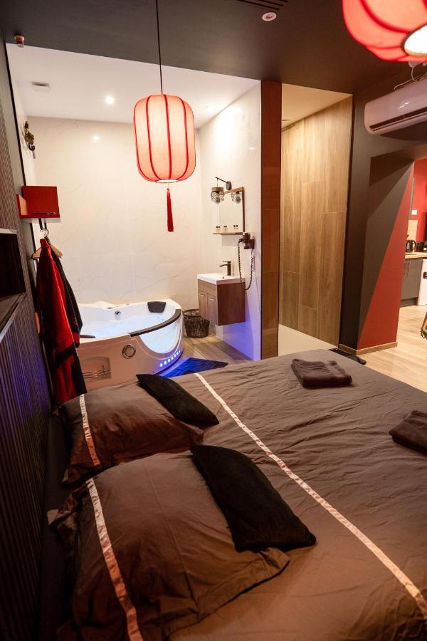 Apartamento Capsule Japon - Jacuzzi - Netflix & Ecran Cinema - Xbox Trith-Saint-Leger Exterior foto