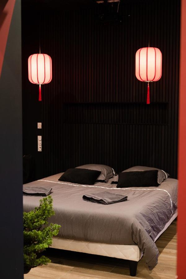 Apartamento Capsule Japon - Jacuzzi - Netflix & Ecran Cinema - Xbox Trith-Saint-Leger Exterior foto